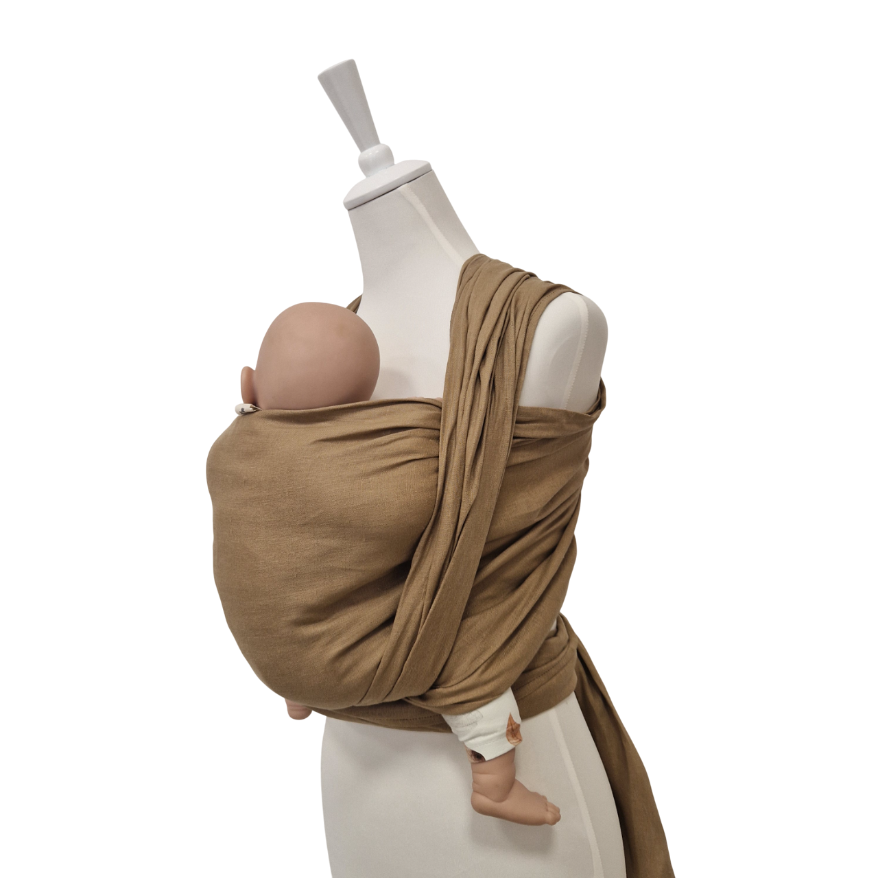 Strohgold – Linen Baby Wrap, 470 cm