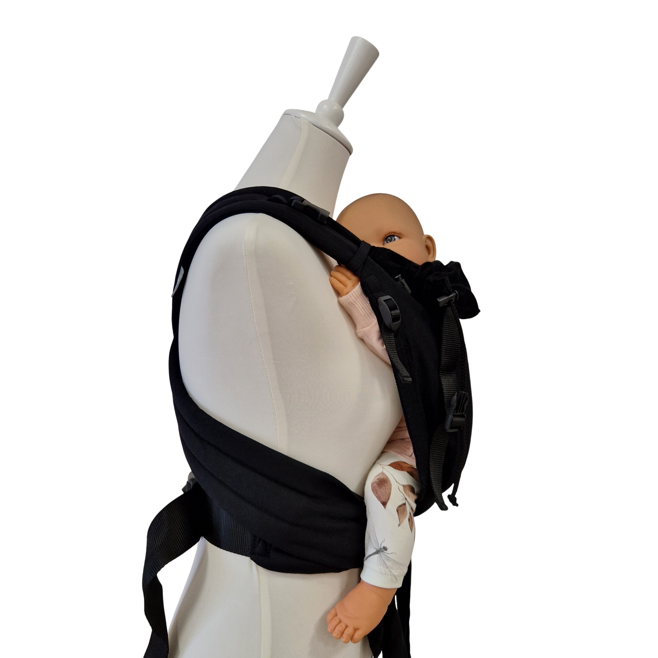 Talemo Leo Baby Carrier Black – Ergonomic and Flexible from Newborn