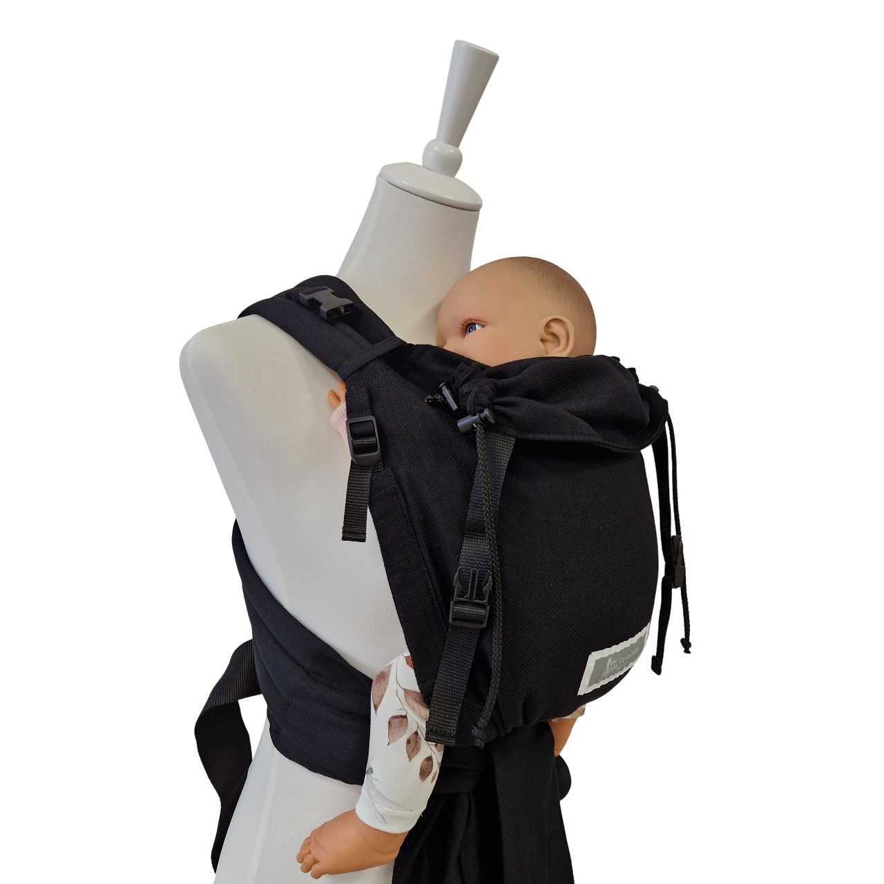 Talemo Leo Baby Carrier Black – Ergonomic and Flexible from Newborn
