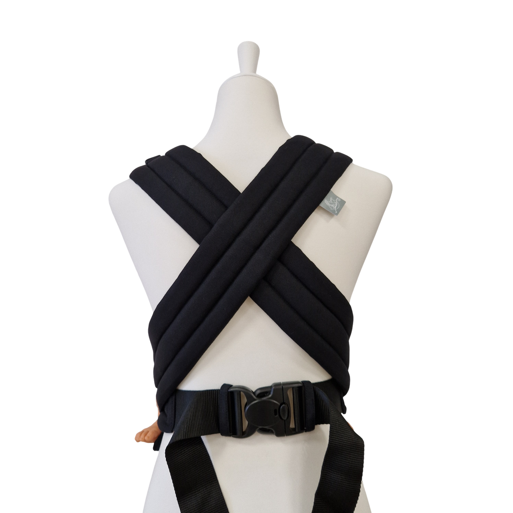 Talemo Leo Baby Carrier Black – Ergonomic and Flexible from Newborn