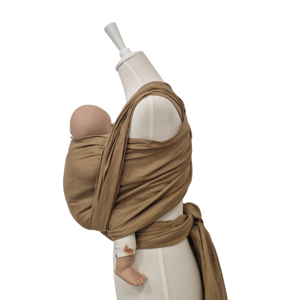 Strohgold – Linen Baby Wrap, 470 cm
