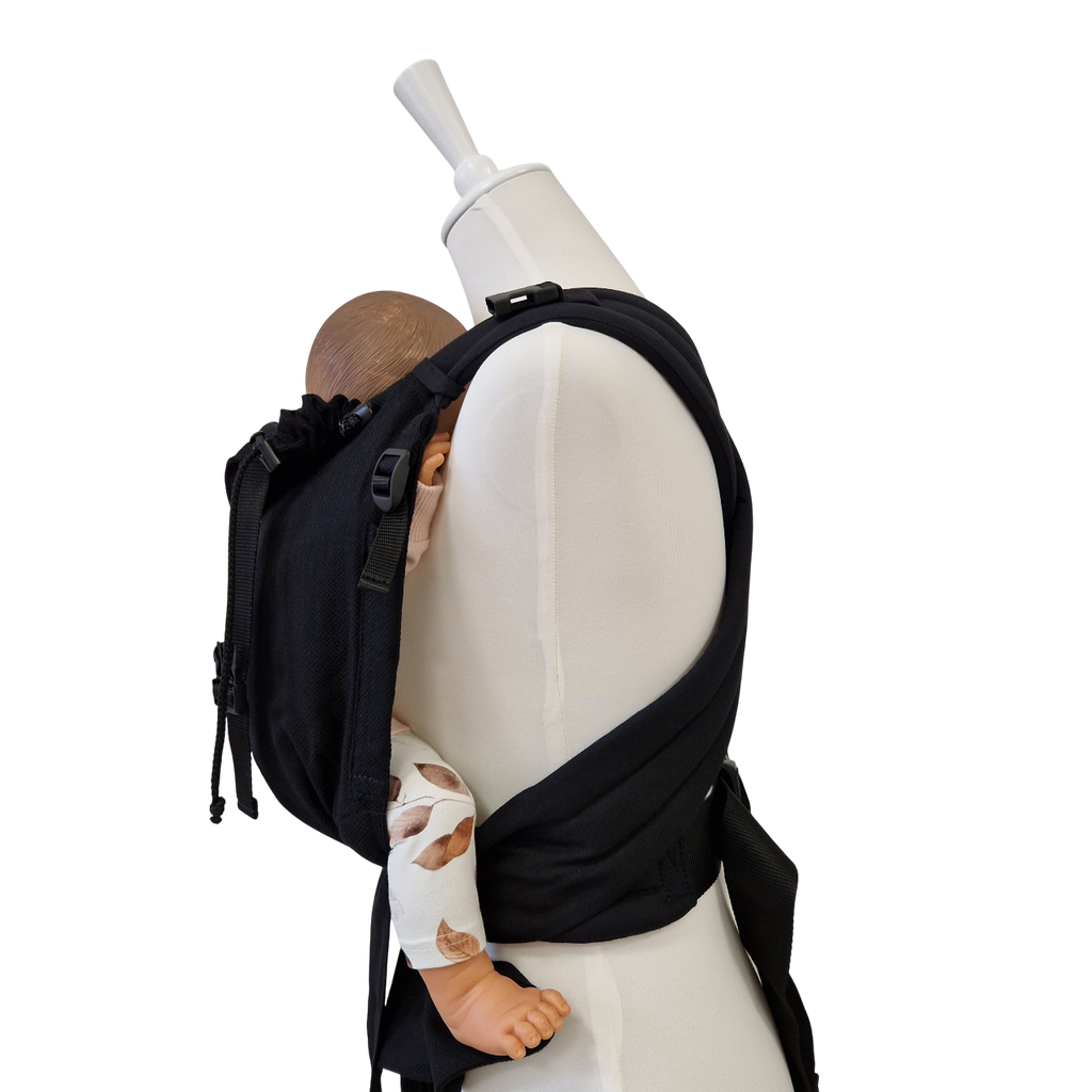 Talemo Leo Baby Carrier Black – Ergonomic and Flexible from Newborn