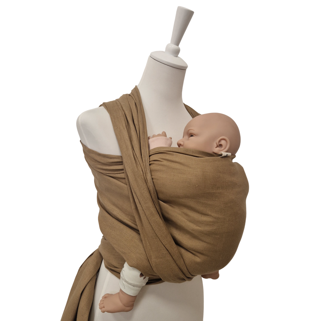 Strohgold – Linen Baby Wrap, 470 cm